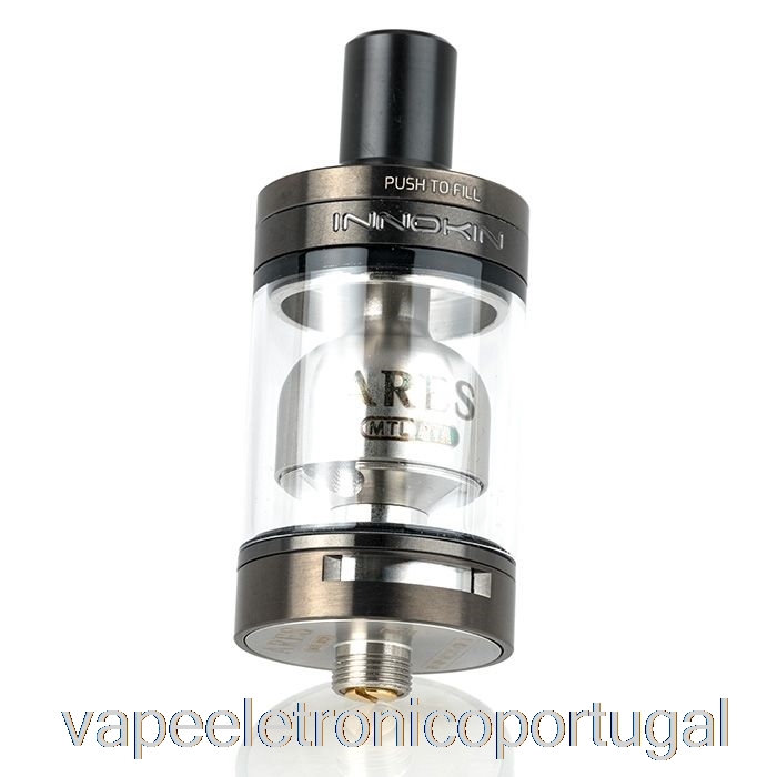 Vape Eletrônico Innokin Ares 24mm Mtl Rta - Phil Busardo & Dimitris Agrafiotis Gunmetal